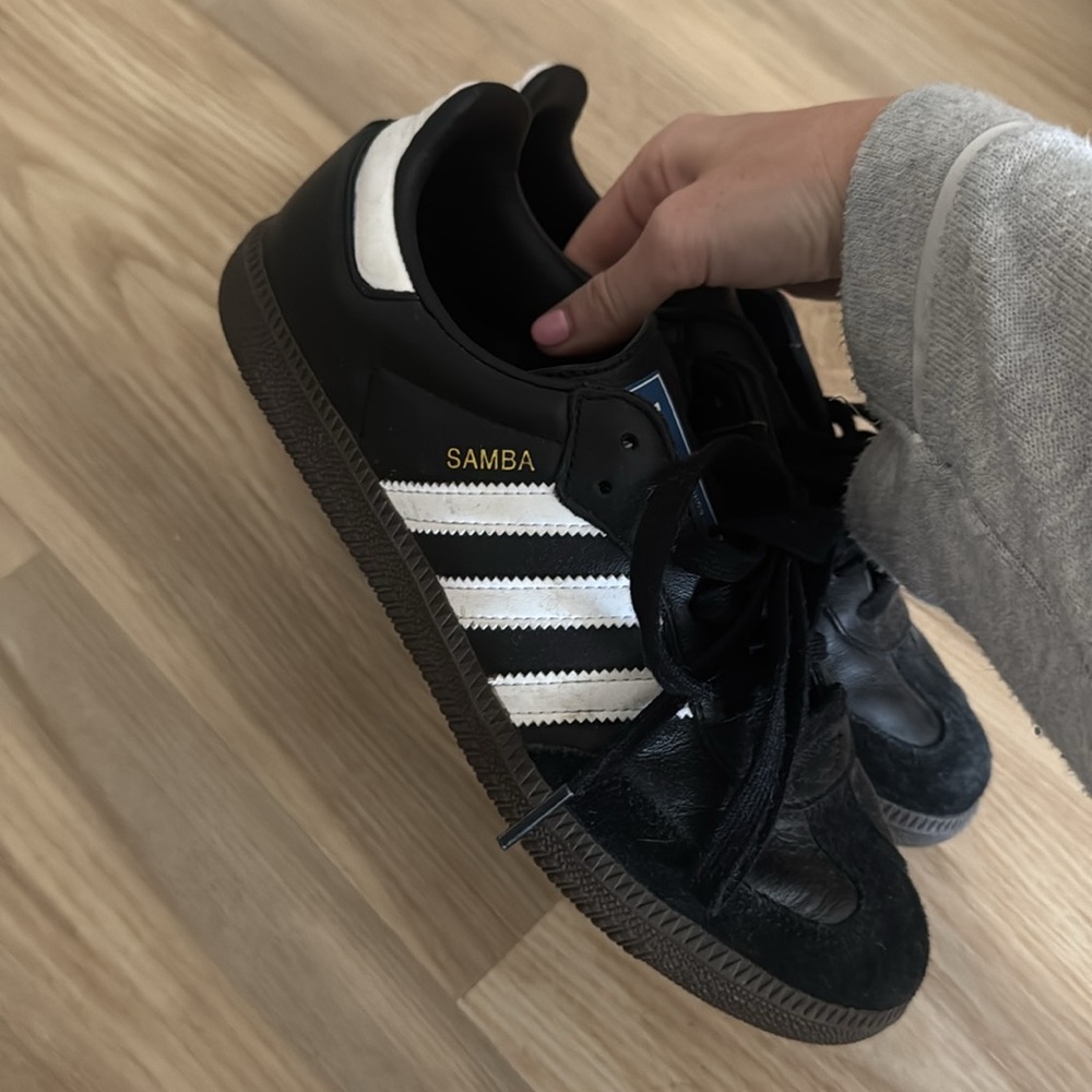 Adidas Black and White Classic Sneakers